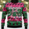 Flamingo Ballet Pink Naughty Flamingo Ugly Christmas Sweater Flamingo Ballet Pink Naughty Flamingo Ugly Christmas Sweater