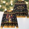 Cookies for Krampus Ugly Christmas Knit Sweatshirt