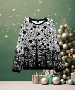 Forest Of Eyes Knit Sweatshirt Forest Of Eyes Knit Sweatshirt