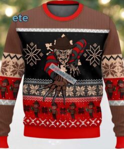 Freddy Krueger A Nightmare On Elm Street Womens Ugly Sweater