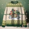 Christmas Puppet Soldiers With Pink Bow Tie Teacher Ugly Fluffy Christmas Sweater