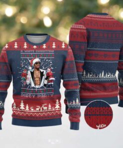 Funny A White Christmas Diddy Party Dirty Santa Ugly Christmas Sweater