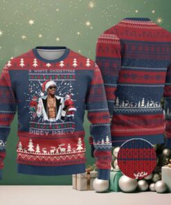 Funny A White Christmas Diddy Party Dirty Santa Ugly Christmas Sweater