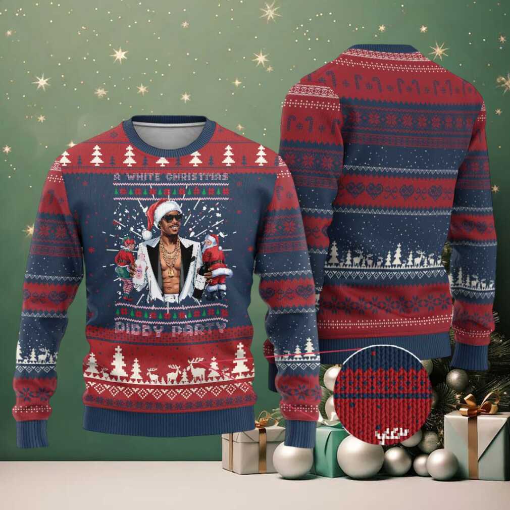 Funny A White Christmas Diddy Party Dirty Santa Ugly Christmas Sweater Funny A White Christmas Diddy Party Dirty Santa Ugly Christmas Sweater