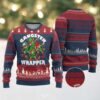 Funny Eagle Football Fan Ugly Christmas Sweater Retro Vintage Style