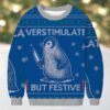 Lose Mind Ugly Christmas Knit Sweatshirt