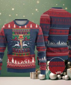 Funny Xmas Movie Ugly Christmas Sweater Buon Natale Lamp Italian Christmas