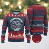 Funny Hanukkah Ugly Christmas Sweater Let’s Get Lit Menorah David Star
