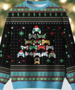 Gamepad Christmas Tree Ugly Christmas Sweater
