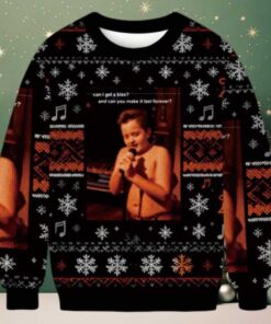 Gibby Singing iCarly Christmas Ugly Sweatshirt