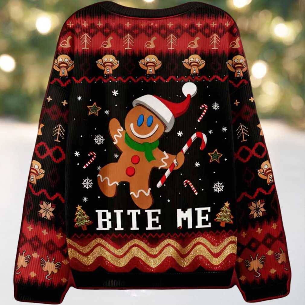 Gingerbread Christmas Ugly Christmas Sweater Gingerbread Christmas Ugly Christmas Sweater