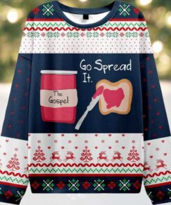 Go Spread It The Gospel Christian Ugly Christmas Sweater