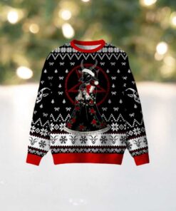 Goat Demon Ugly Christmas Sweatshirt