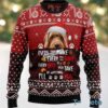 Claus Bernese Mountain Dog Family Ugly Christmas Sweater Red Green Claus Bernese Mountain Dog Family Ugly Christmas Sweater Red Green