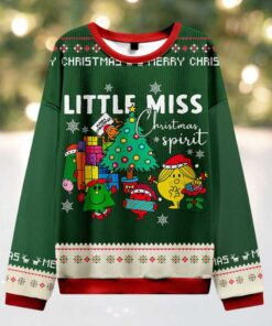 Having Christmas Spirit Teacher Ugly Knit Sweatshirt
