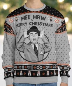 Hee Haw and Merry Christmas Ugly Christmas Sweatshirt