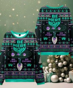 Here Now Ugly Christmas Knit Sweatshirt