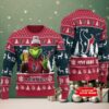Cleveland Browns Grinch With Ornament Ugly Christmas Sweater