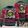 Cleveland Browns Grinch Chin In Hand And Smile NFL Ugly Christmas Sweaters