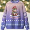 I Am The Reason Santa Party Flamingo Ugly Christmas Sweater I Am The Reason Santa Party Flamingo Ugly Christmas Sweater
