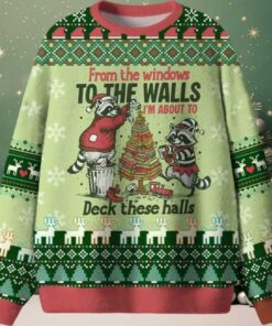 I’m About To Deck These Halls Ugly Christmas Sweater