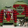 Kiss Band Graphics Rainbow Logo Xmas Holiday Style Pattern Personalized Ugly Christmas Sweater