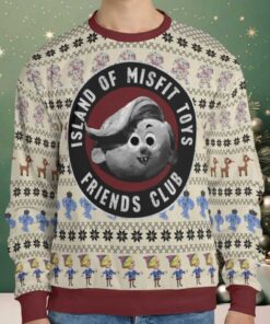 Island Of Misfit Toys Ugly Christmas Sweatshirt Island Of Misfit Toys Ugly Christmas Sweatshirt