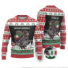 Kwanzaa Blessings Ugly Christmas Sweater Funny Cat African Heritage