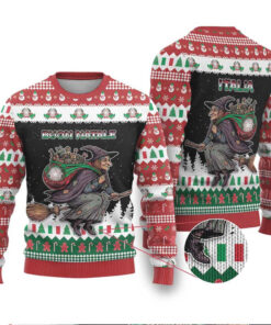 Italy Christmas Ugly Christmas Sweater La Befana Buon Natale