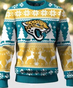 Jacksonville Jaguars Ugly Christmas Sweater For NFL Holiday Parties