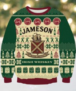 Jameson Irish Whiskey Ugly Christmas Sweater