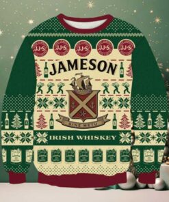 Jameson Irish Whiskey Ugly Christmas Sweater