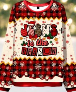 Jesus Is The Reason Ugly Christmas Sweater