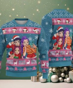 K Pop Demon Hunters Ugly Christmas Sweater K Pop Demon Hunters Ugly Christmas Sweater