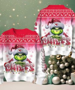 Kansas City Chiefs Grinch Stolen Christmas Sweater