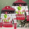 Kansas City Chiefs The Mandalorian Baby Yoda Ugly Cardigan Christmas Red Kansas City Chiefs The Mandalorian Baby Yoda Ugly Cardigan Christmas Red