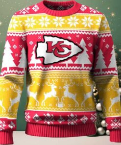 Kansas City Chiefs Ugly Christmas Sweater For NFL Holiday Parties