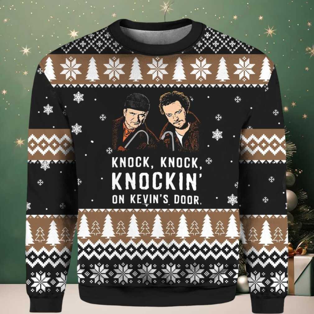 Knock Knock on Kevin’s Door Christmas Ugly Sweater Knock Knock on Kevin’s Door Christmas Ugly Sweater
