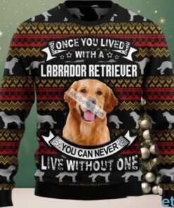 Labrador Retriever Dog Dad Face Ugly Christmas Sweaters Couples Black, hoodie, sweater, long sleeve and tank top Labrador Retriever Dog Dad Face Ugly Christmas Sweaters Couples Black