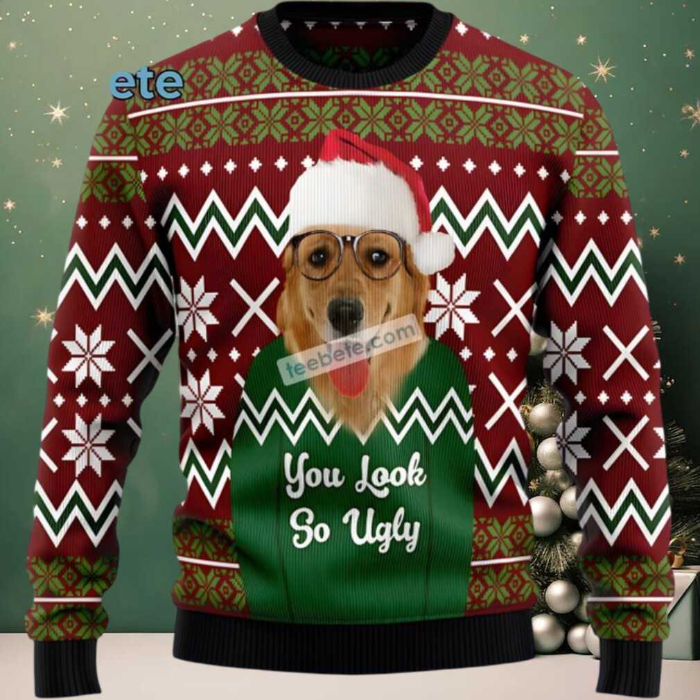 Labrador Retriever Dog Face Vintage Ugly Christmas Sweaters Red, hoodie, sweater, long sleeve and tank top Labrador Retriever Dog Face Vintage Ugly Christmas Sweaters Red