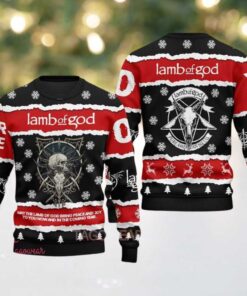 Lamb Of God May The Lamb Of God Bring Peace And Joy To You Now And In The Coming Year Ugly Christmas Sweater