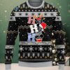Siberian Husky Face Dog Dad Ugly Sweater Black Siberian Husky Face Dog Dad Ugly Sweater Black