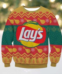 Lays Potato Chips Ugly Christmas Sweater 2025