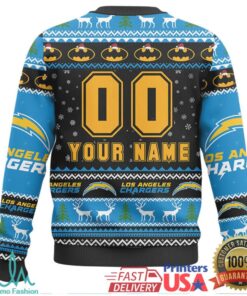 Los Angeles Chargers Batman I Am A Charger Fan Ugly Christmas Sweater