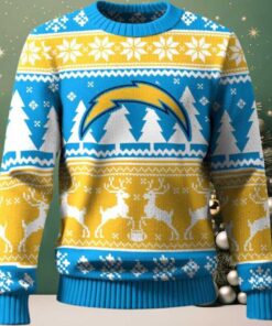 Los Angeles Chargers Ugly Christmas Sweater For NFL Holiday Parties