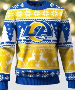 Los Angeles Rams Ugly Christmas Sweater For NFL Holiday Parties
