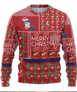 Louisiana Merry Christmas Ugly Christmas Sweater Xmas Holiday Patterns