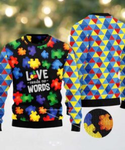 Love Needs No Words Ugly Sweaters