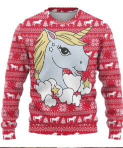 Lovely Unicorn Christmas Ugly Christmas Sweater Xmas Holiday Patterns