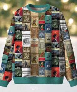 Masterpiece Literature Teacher Ugly Fluffy Christmas Sweater